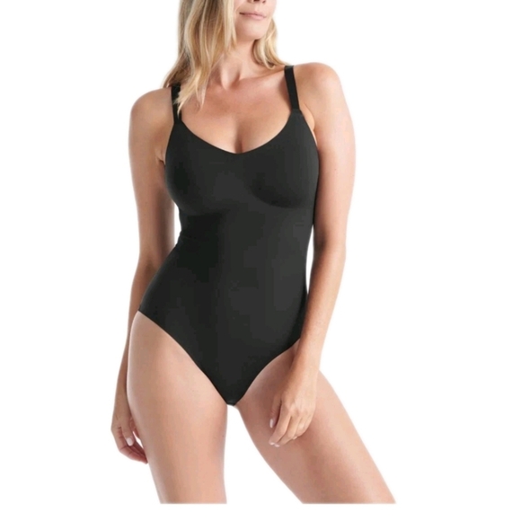 Knix Womens Black LuxeLift Bodysuit M - Picture 1 of 11